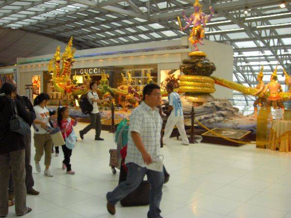Flughafen Bangkok Shooping