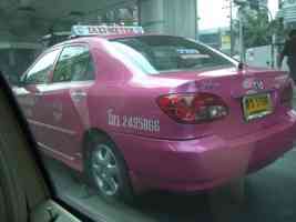 Taxi pink