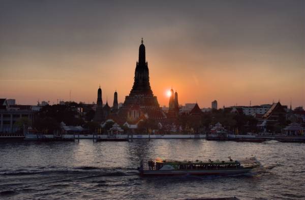 Wat Arun Sonnenuntergang