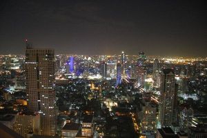 Sirocco und Skybar Lebua State Tower Ausblick