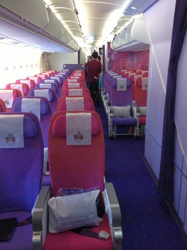 Thai Airways Sitze