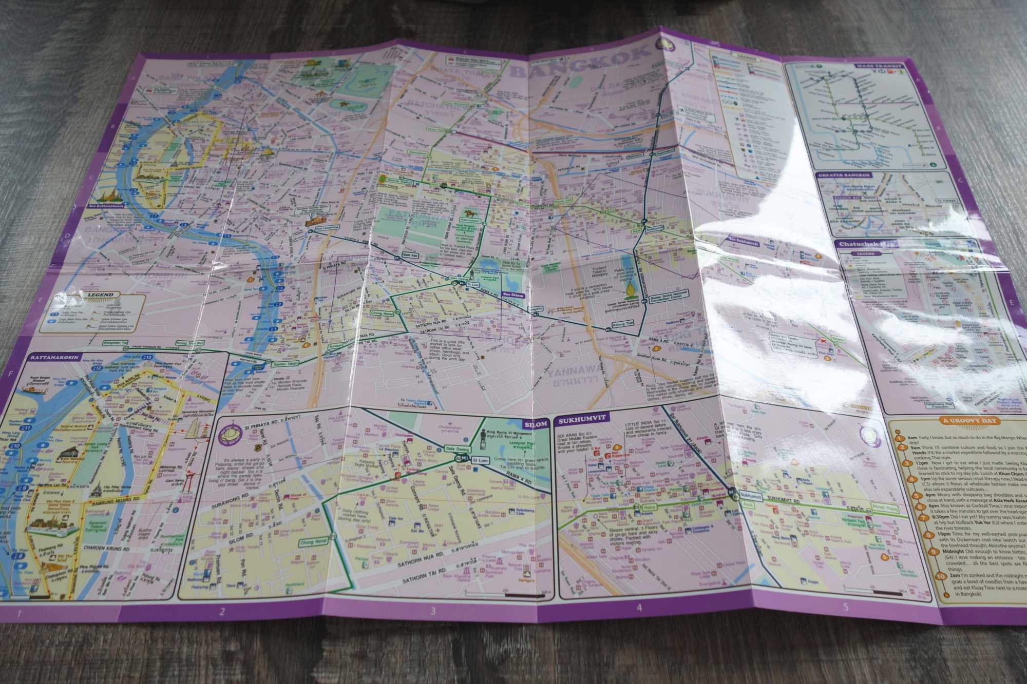 Bangkok Stadtplan Groovy Maps