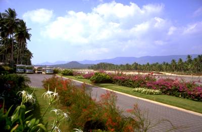 Flughafen Koh Samui Landebahn