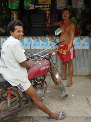 Tankenstelle in Thailand