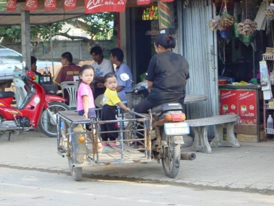 Typische Szenen in Thailand