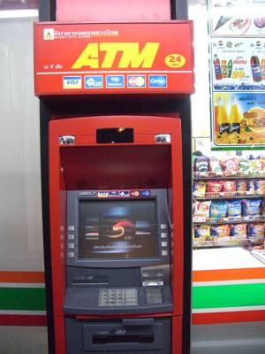Geldautomat in Thailand