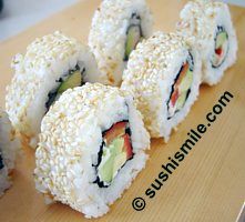 California Roll mit Paprika