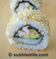 California Roll mit Lachs